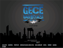 Tablet Screenshot of gecevardiyasifilmyapim.com